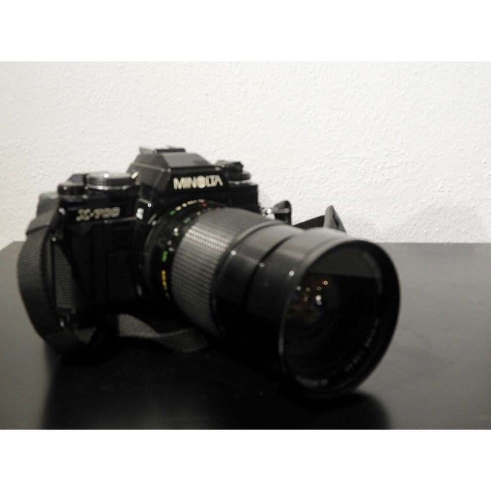 Minolta X-700 35mm SLR Film Camera with Zoom Lens  Classic Vintage Manual Camera